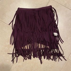 Super cute fringe skirt
